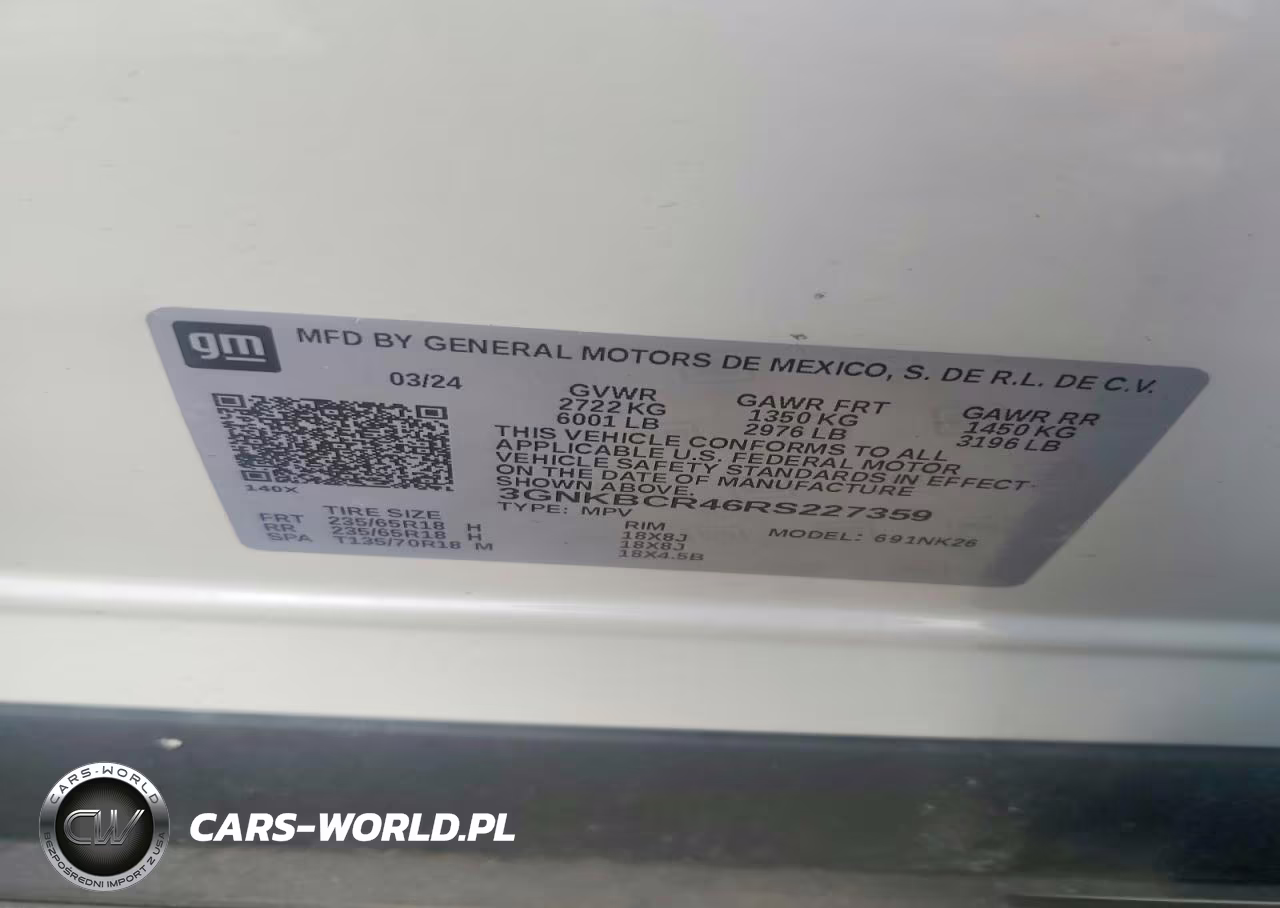 2024 Chevrolet Blazer 2Lt VIN:3GNKBCR46RS227359 - 13
