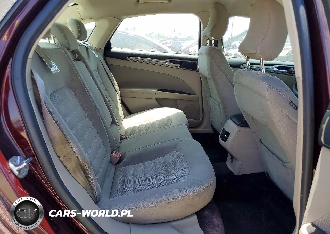 2017 Ford Fusion Se VIN:3FA6P0H76HR350516 - 10