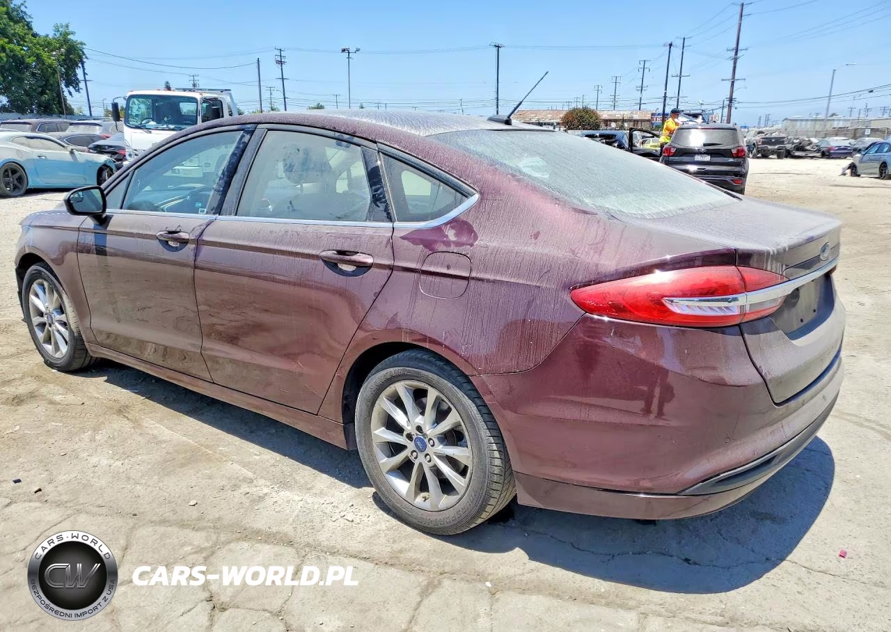 2017 Ford Fusion Se VIN:3FA6P0H76HR350516 - 2