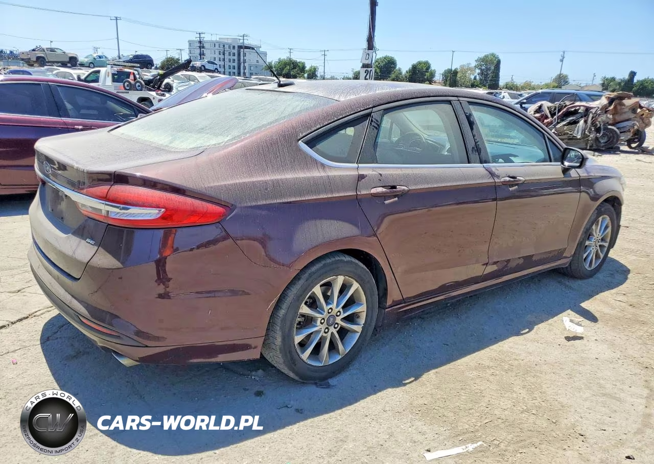 2017 Ford Fusion Se VIN:3FA6P0H76HR350516 - 3
