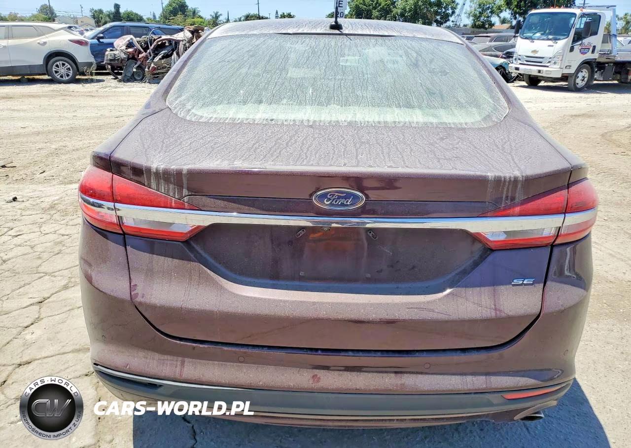 2017 Ford Fusion Se VIN:3FA6P0H76HR350516 - 6