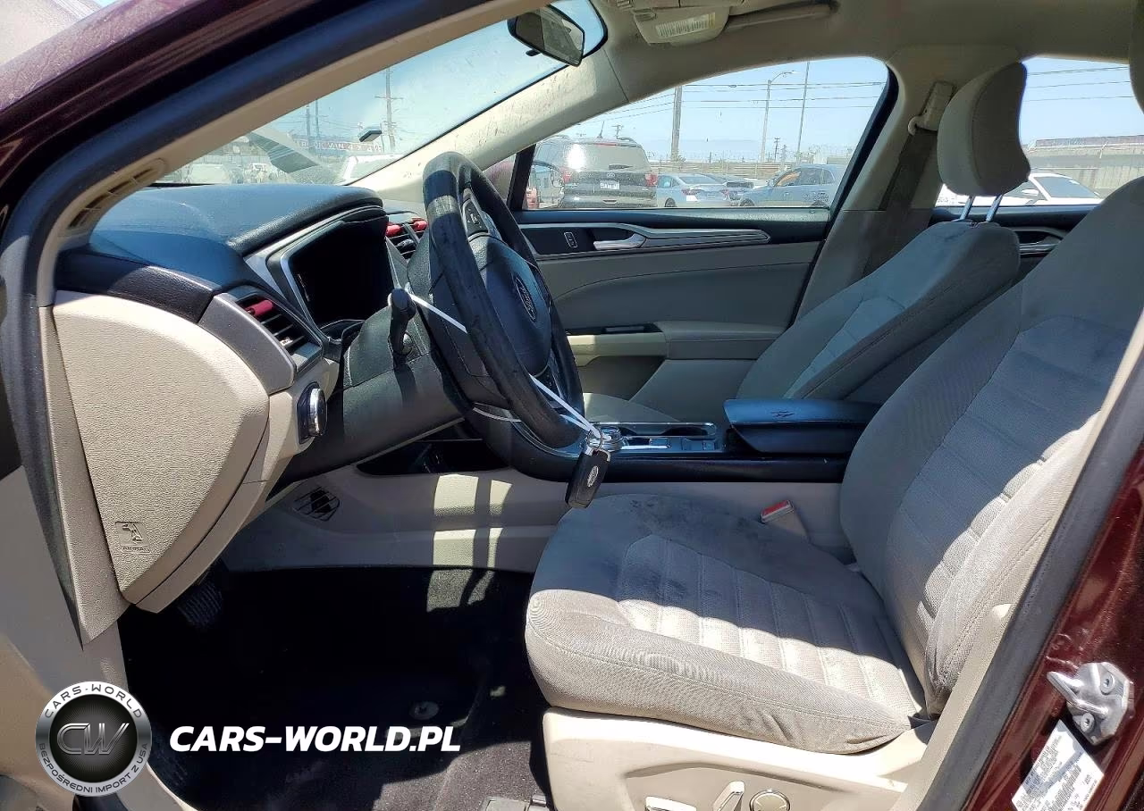 2017 Ford Fusion Se VIN:3FA6P0H76HR350516 - 7