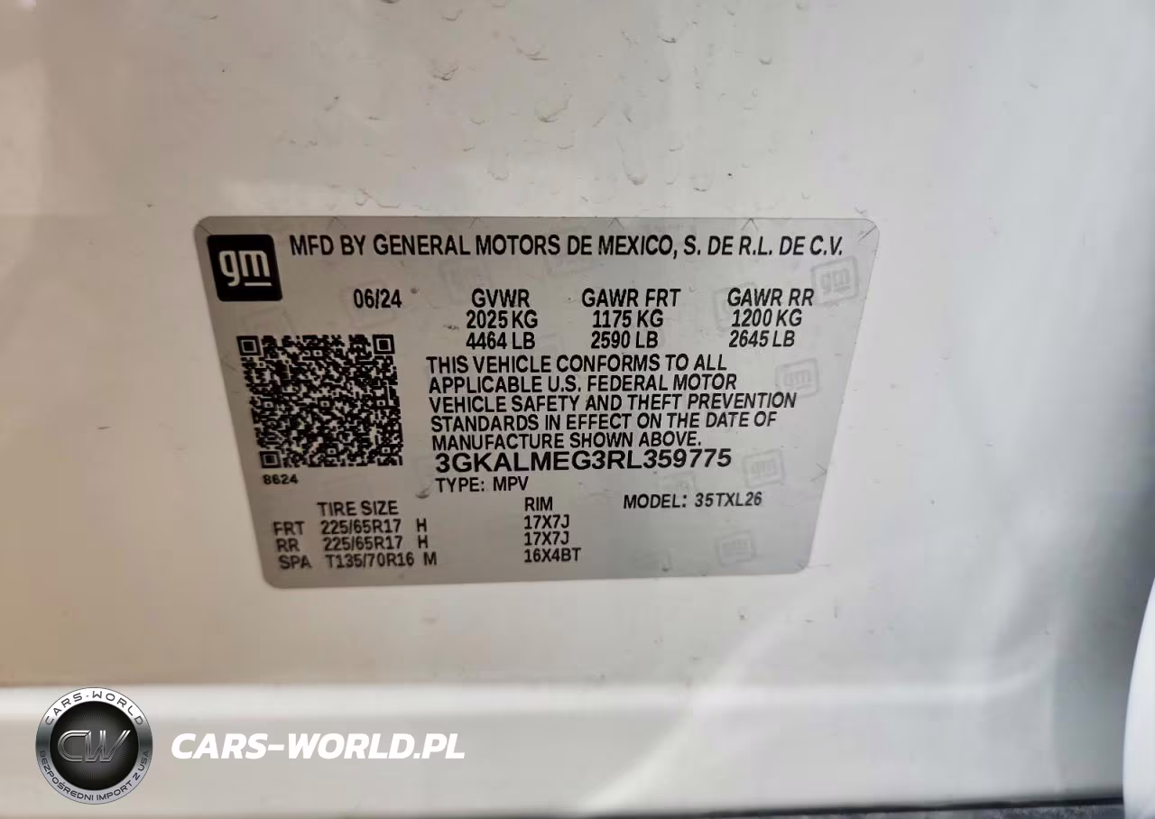 2024 GMC Terrain Sle VIN:3GKALMEG3RL359775 - 13