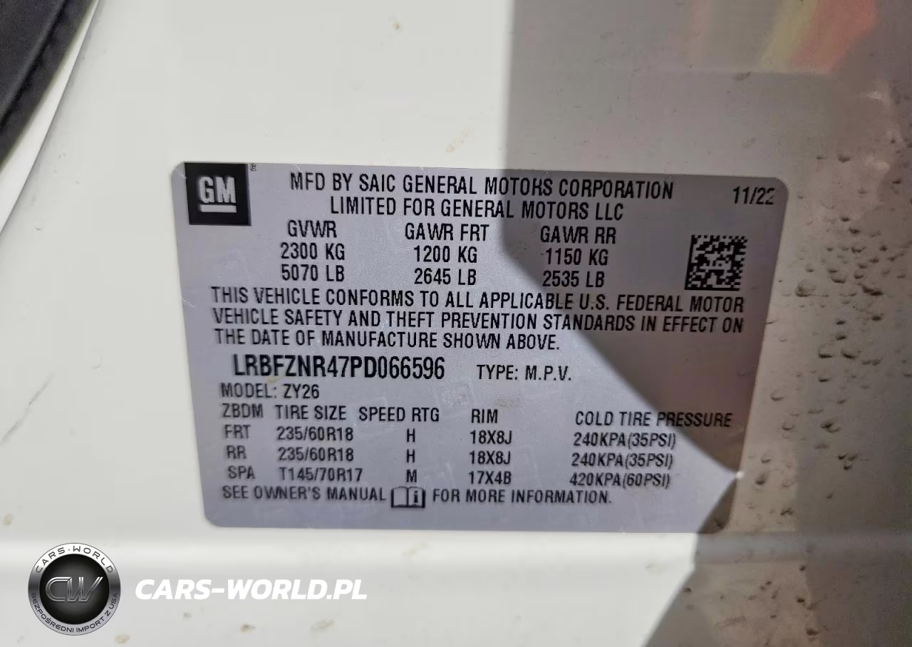 2023 Buick Envision Essence VIN:LRBFZNR47PD066596 - 13
