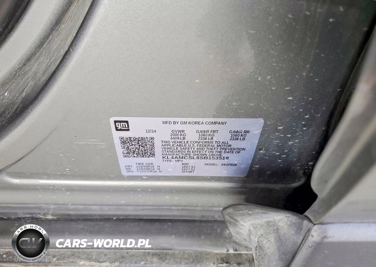 2025 Buick Encore Gx Preferred VIN:KL4AMCSL8SB153518 - 12