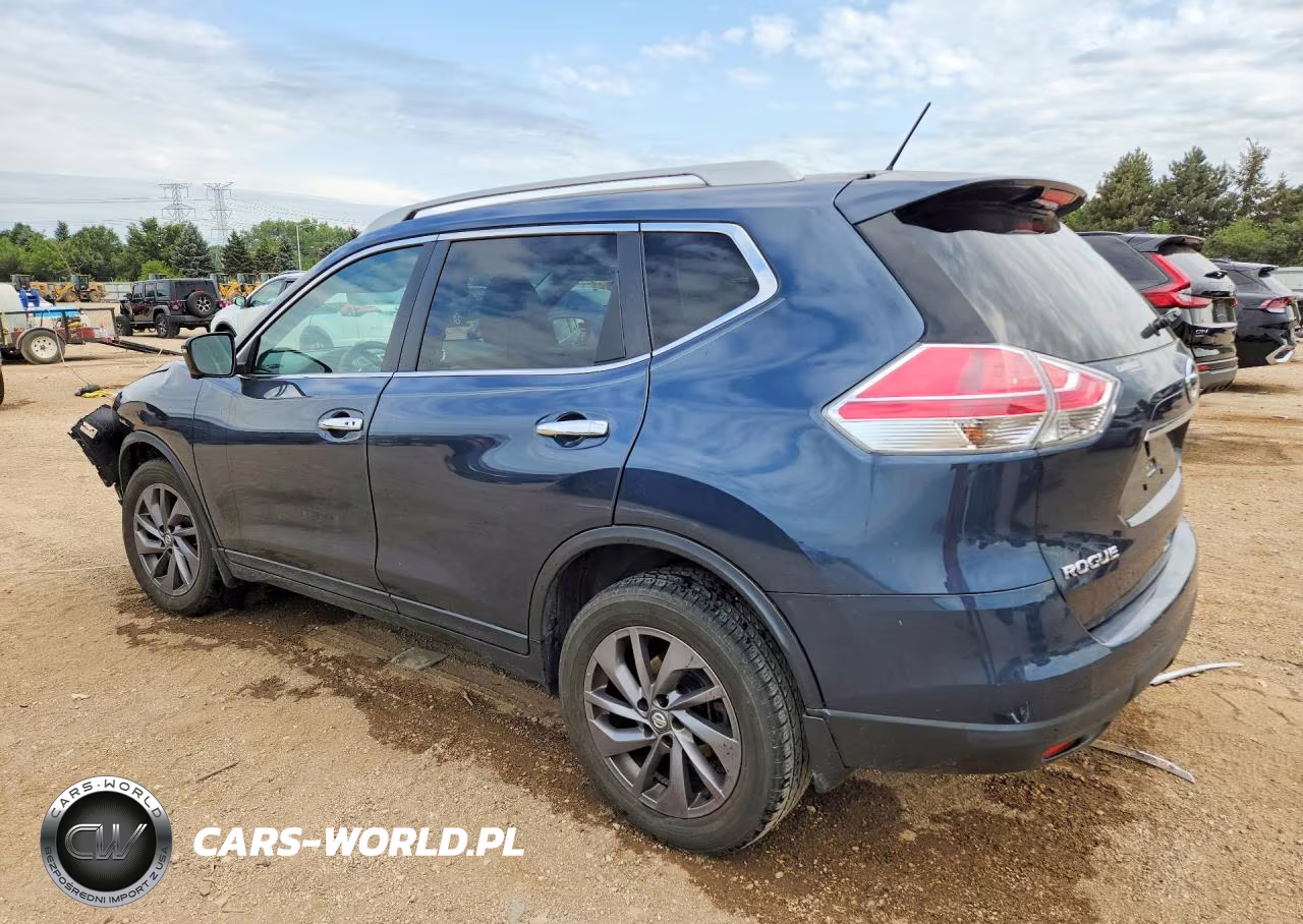 2016 Nissan Rogue Sl VIN:5N1AT2MV5GC833214 - 2