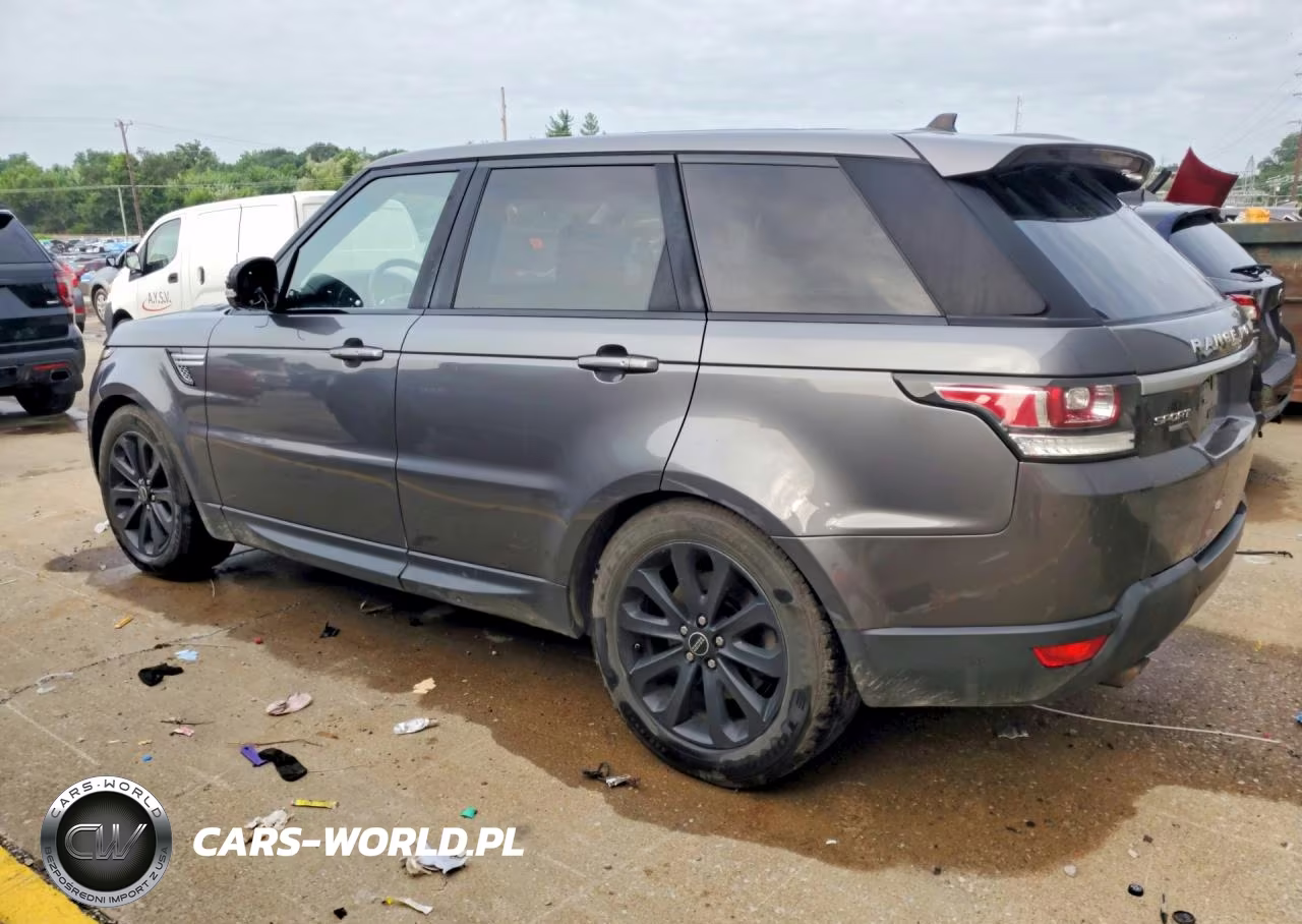 2016 Land Rover Range Rover Sport Hse VIN:SALWR2VF2GA564125 - 2
