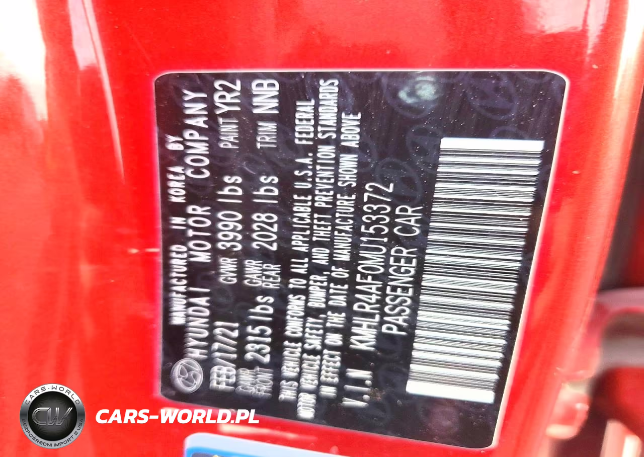 2021 Hyundai Elantra N Line VIN:KMHLR4AF0MU153372 - 12