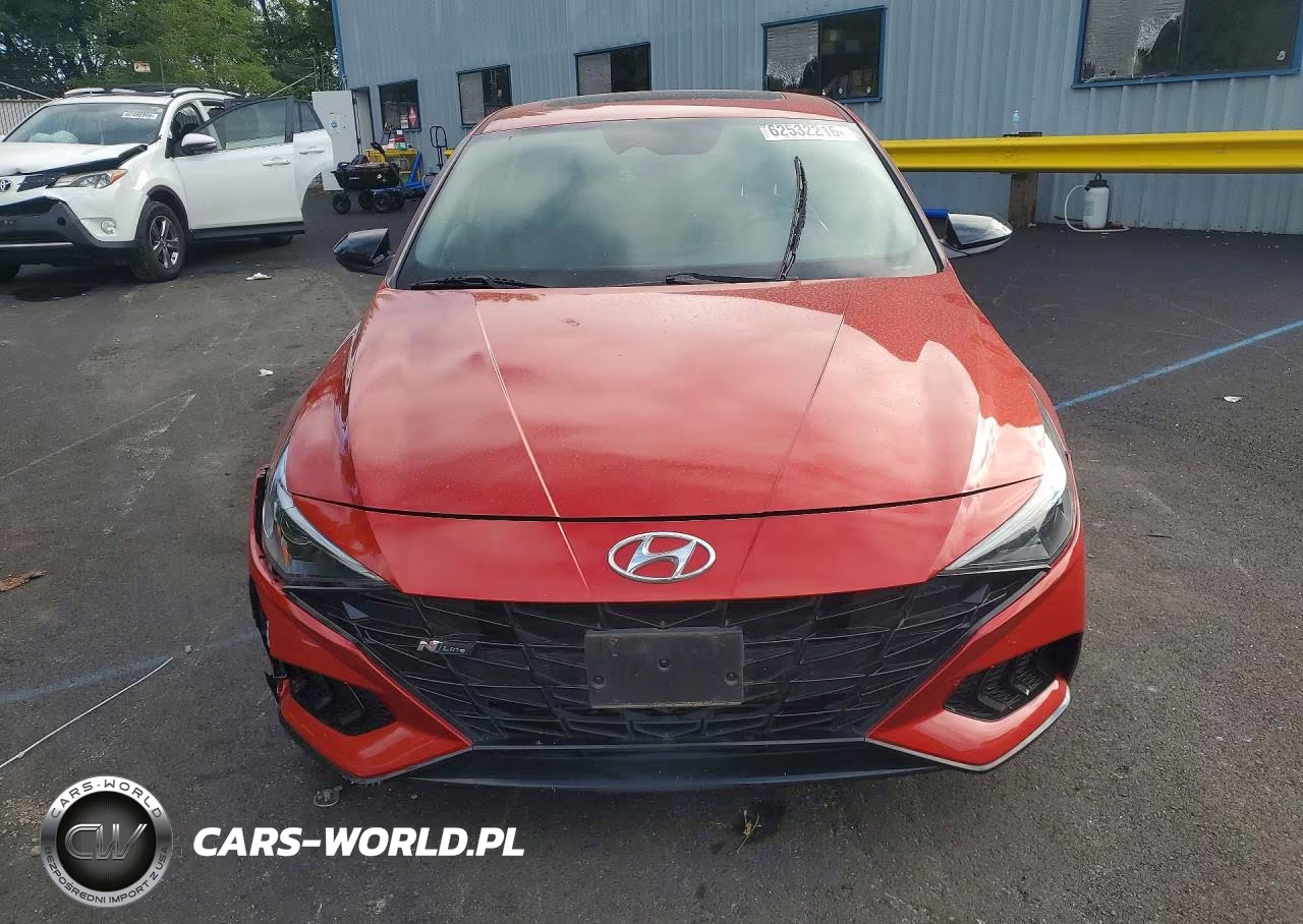 2021 Hyundai Elantra N Line VIN:KMHLR4AF0MU153372 - 5