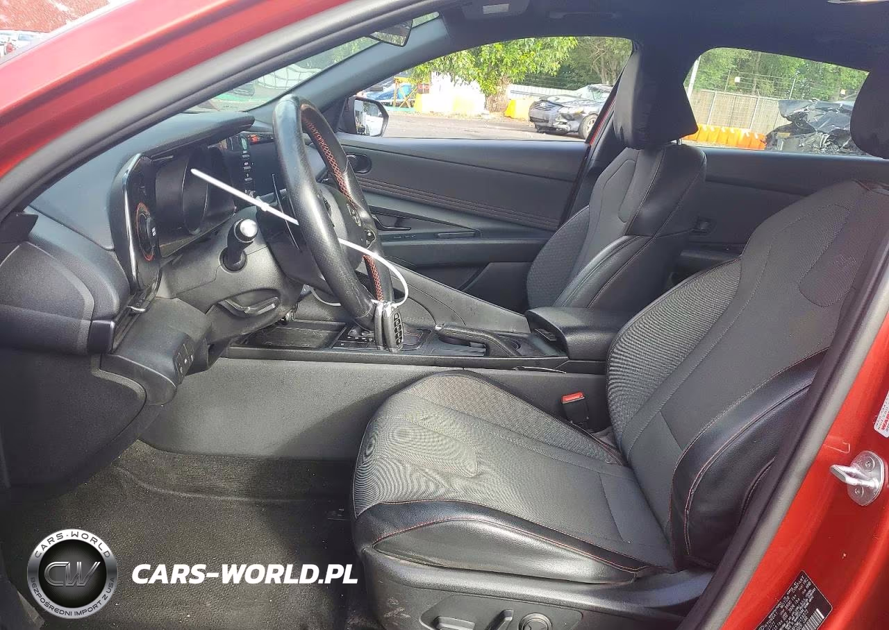 2021 Hyundai Elantra N Line VIN:KMHLR4AF0MU153372 - 7
