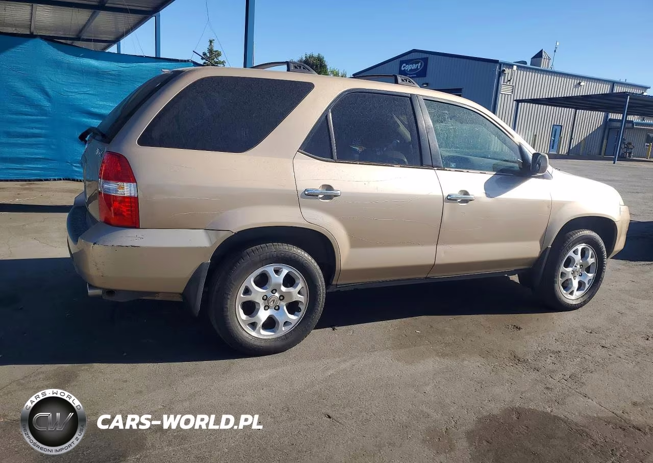 2001 Acura Mdx Touring VIN:2HNYD18681H536255 - 3