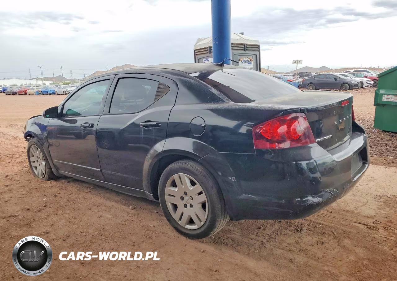 2012 Dodge Avenger Se VIN:1C3CDZAB3CN259180 - 2