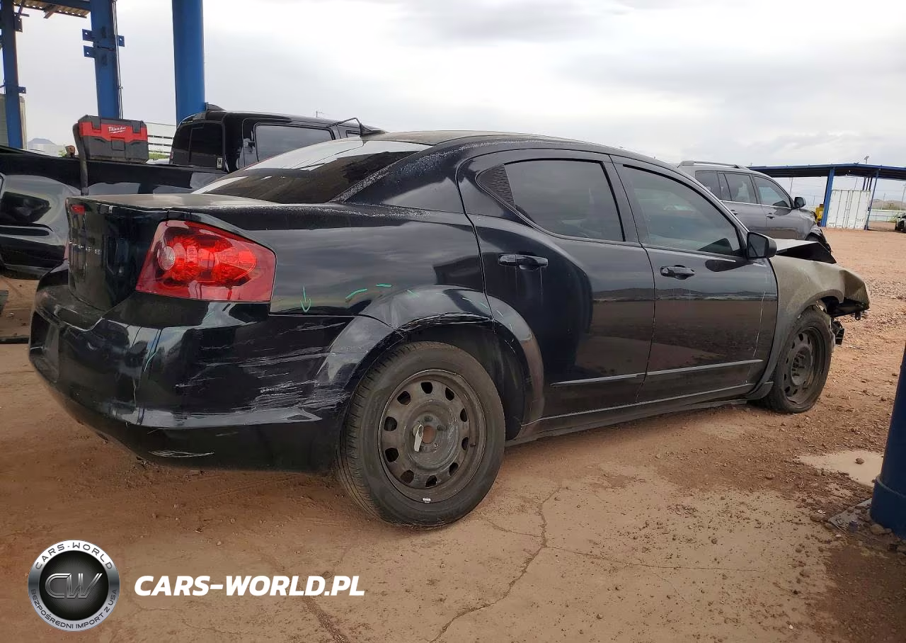 2012 Dodge Avenger Se VIN:1C3CDZAB3CN259180 - 3