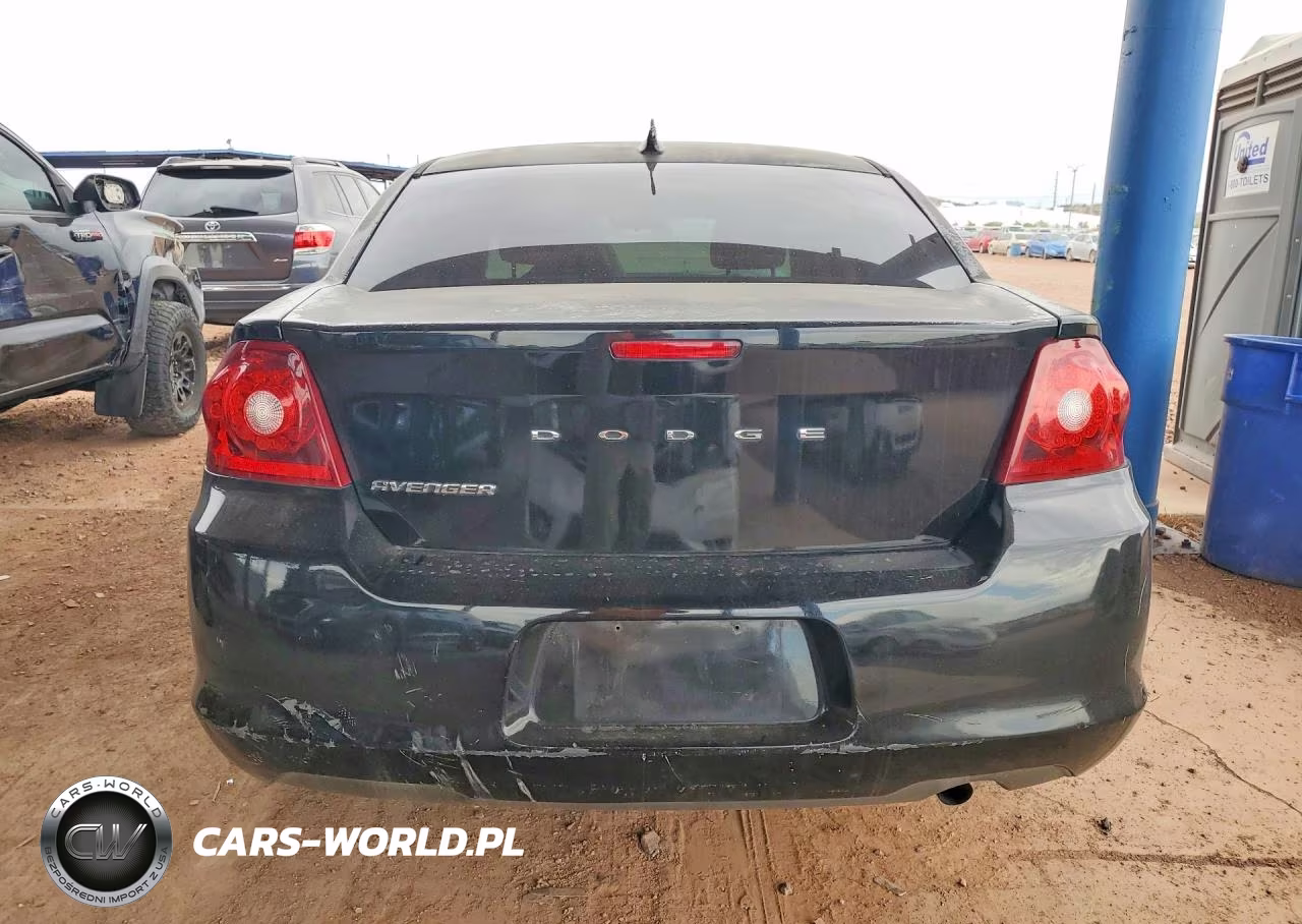 2012 Dodge Avenger Se VIN:1C3CDZAB3CN259180 - 6