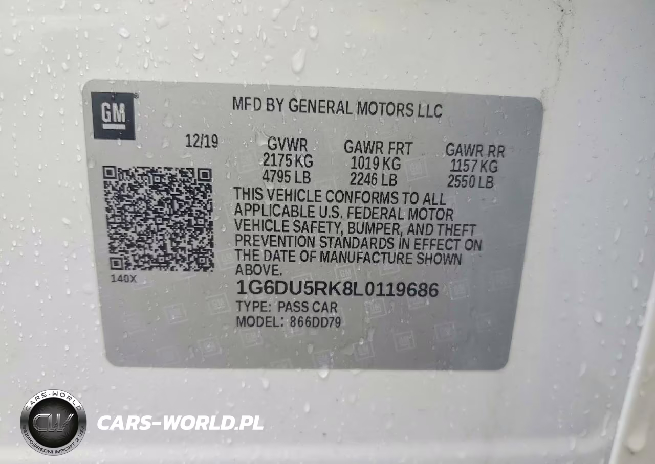 2020 Cadillac Ct5 Sport VIN:1G6DU5RK8L0119686 - 13