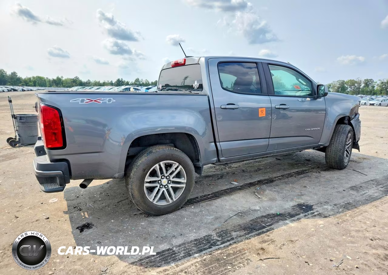 2021 Chevrolet Colorado VIN:1GCGTBEN6M1231250 - 3