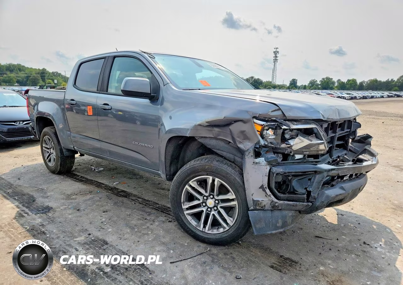 2021 Chevrolet Colorado VIN:1GCGTBEN6M1231250 - 4