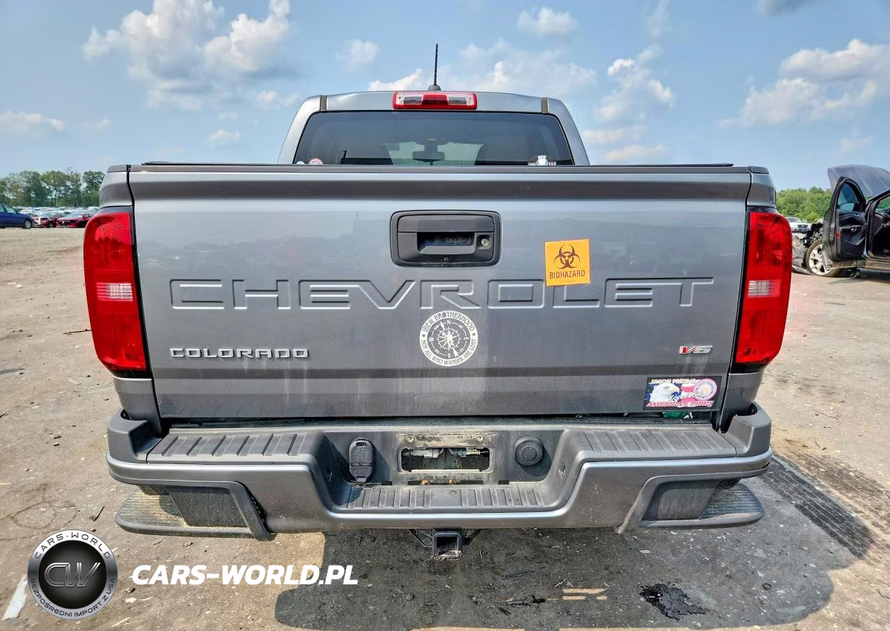 2021 Chevrolet Colorado VIN:1GCGTBEN6M1231250 - 6