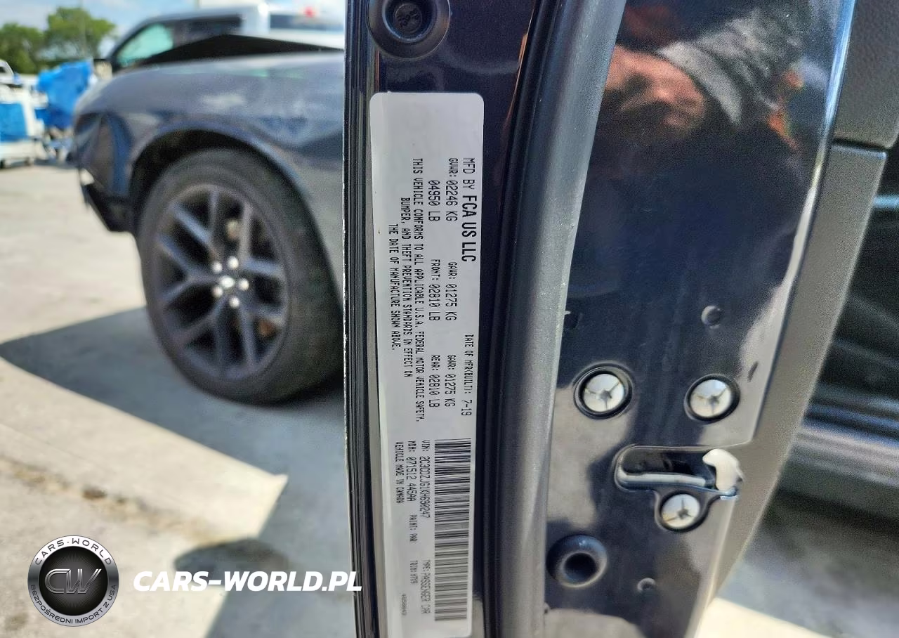 2019 Dodge Challenger Gt VIN:2C3CDZJG1KH690247 - 12