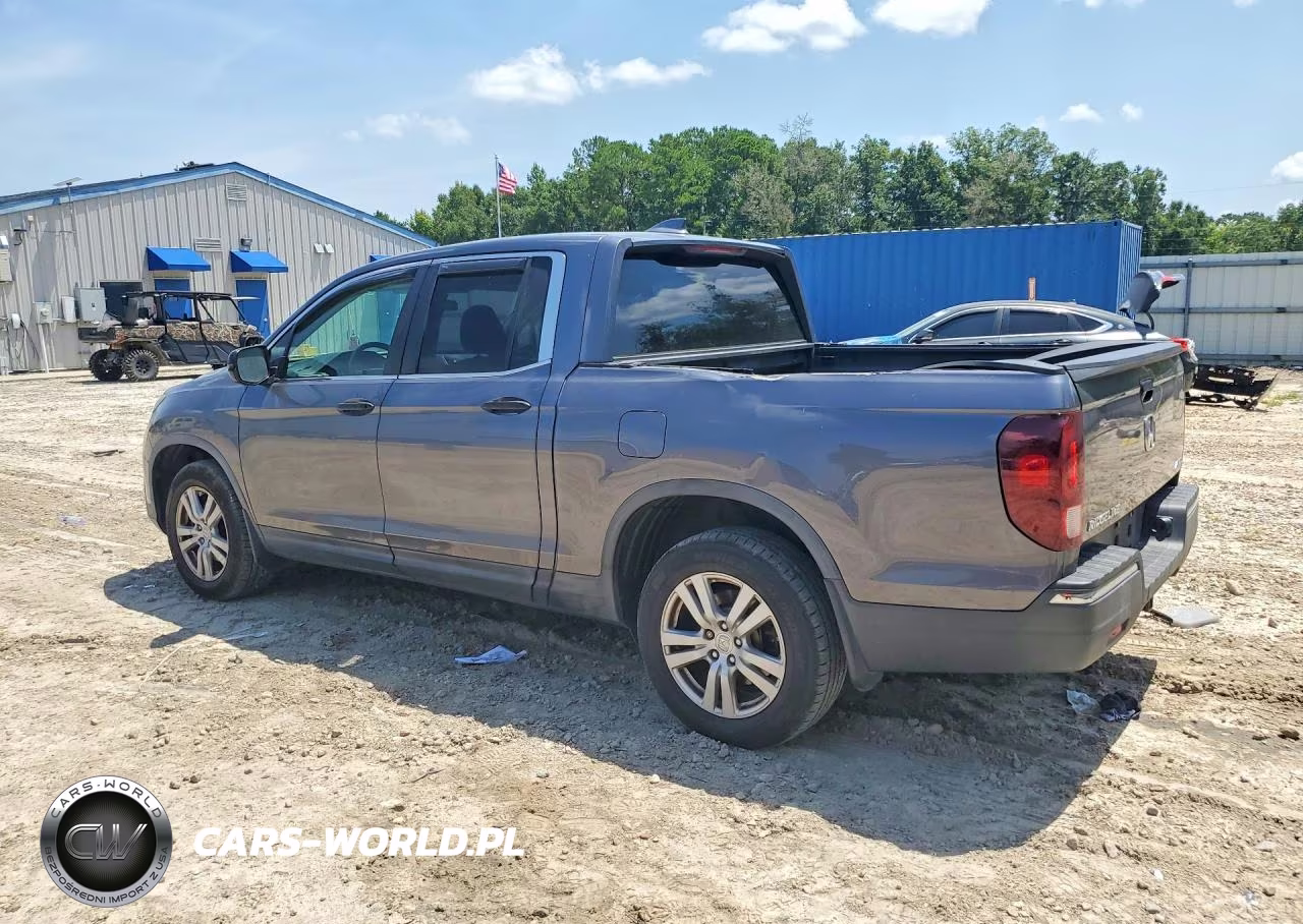 2017 Honda Ridgeline Rt VIN:5FPYK3F25HB012575 - 2