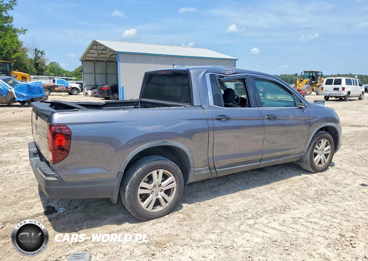 2017 Honda Ridgeline Rt VIN:5FPYK3F25HB012575 - 3