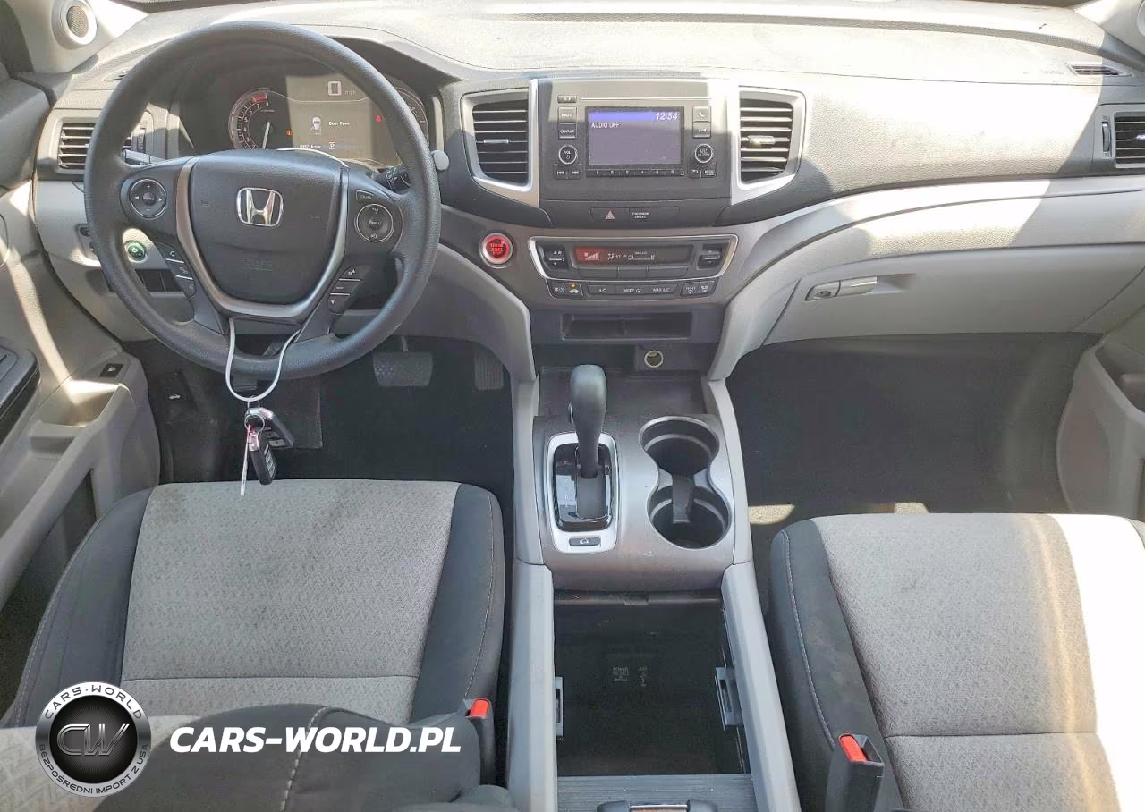 2017 Honda Ridgeline Rt VIN:5FPYK3F25HB012575 - 8