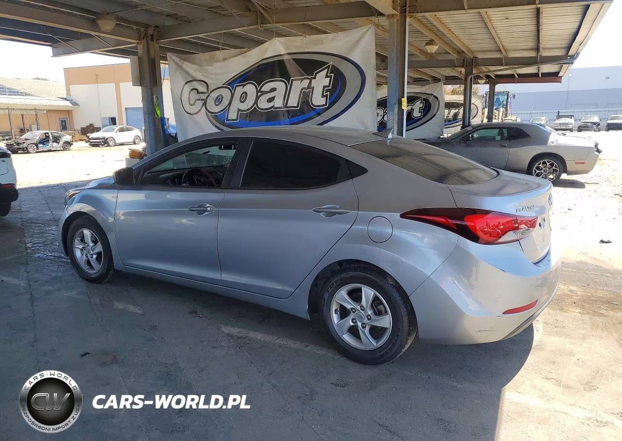 2015 Hyundai Elantra Se VIN:5NPDH4AE7FH549301 - 2