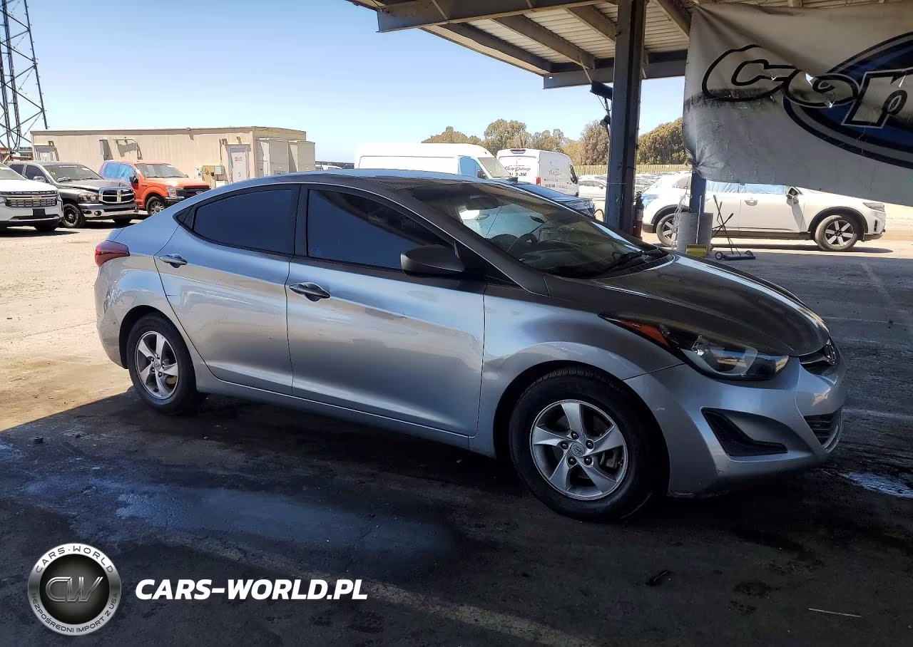 2015 Hyundai Elantra Se VIN:5NPDH4AE7FH549301 - 4
