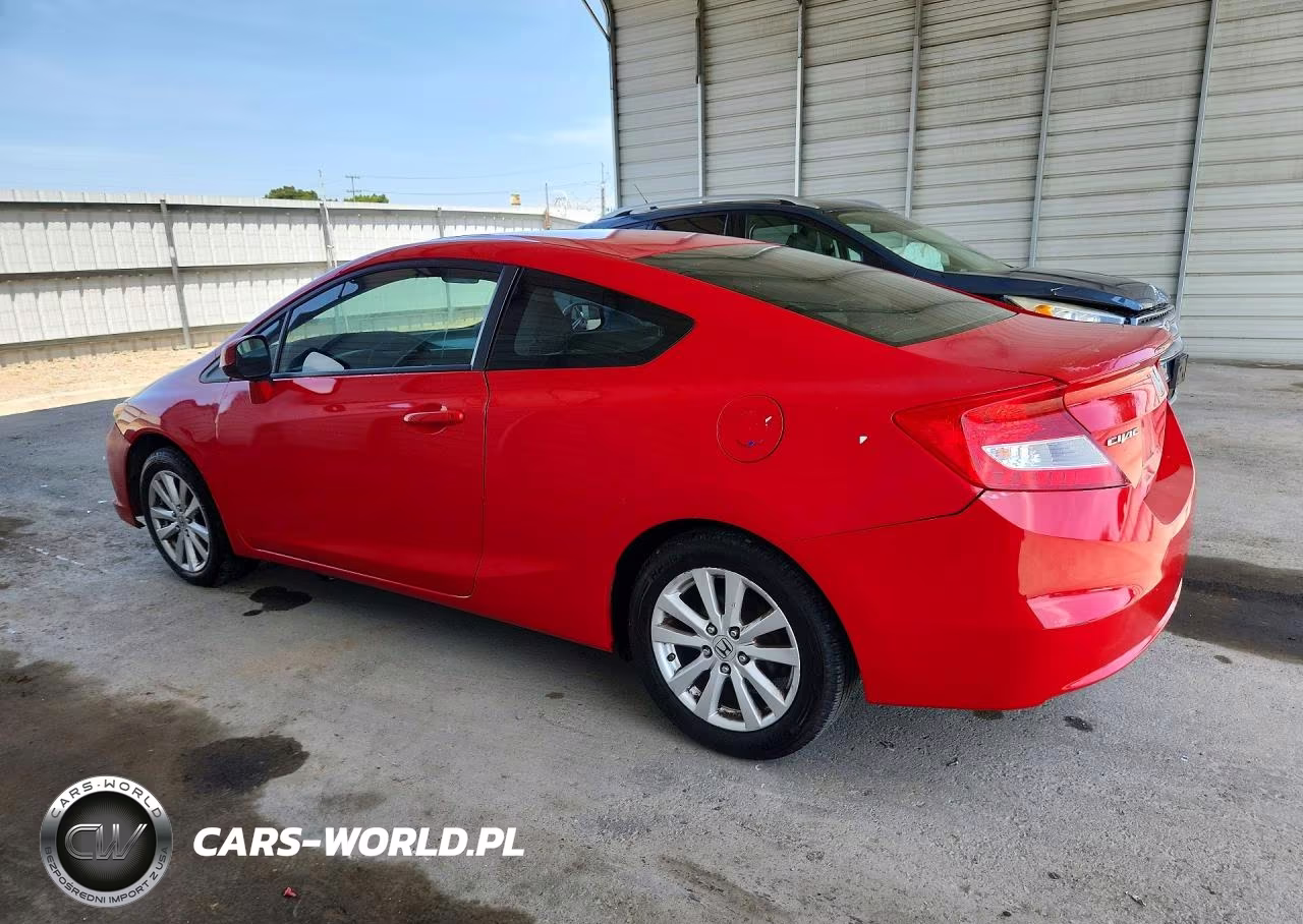 2012 Honda Civic Ex VIN:2HGFG3B82CH535598 - 2