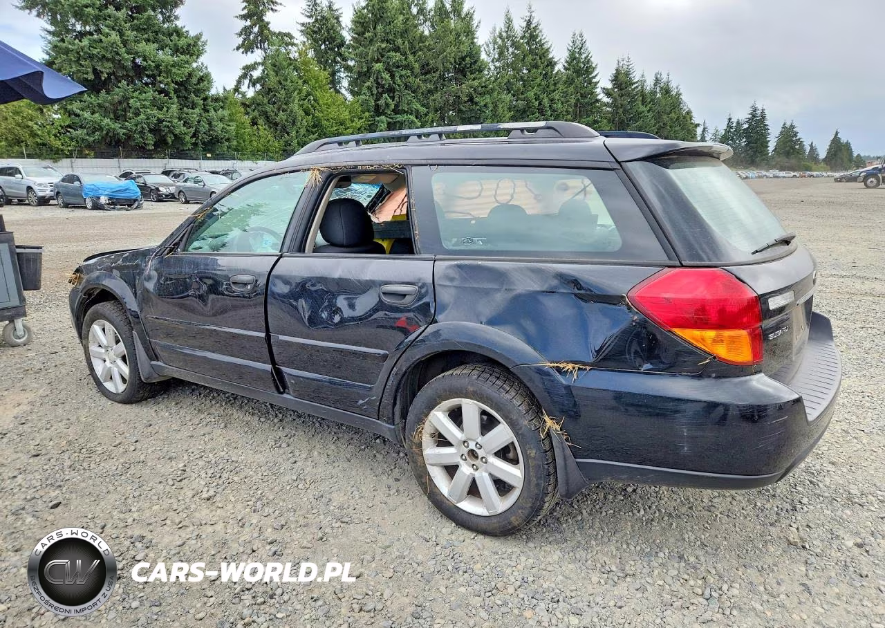 2007 Subaru Outback Outback 2.5I VIN:4S4BP61CX77307060 - 2