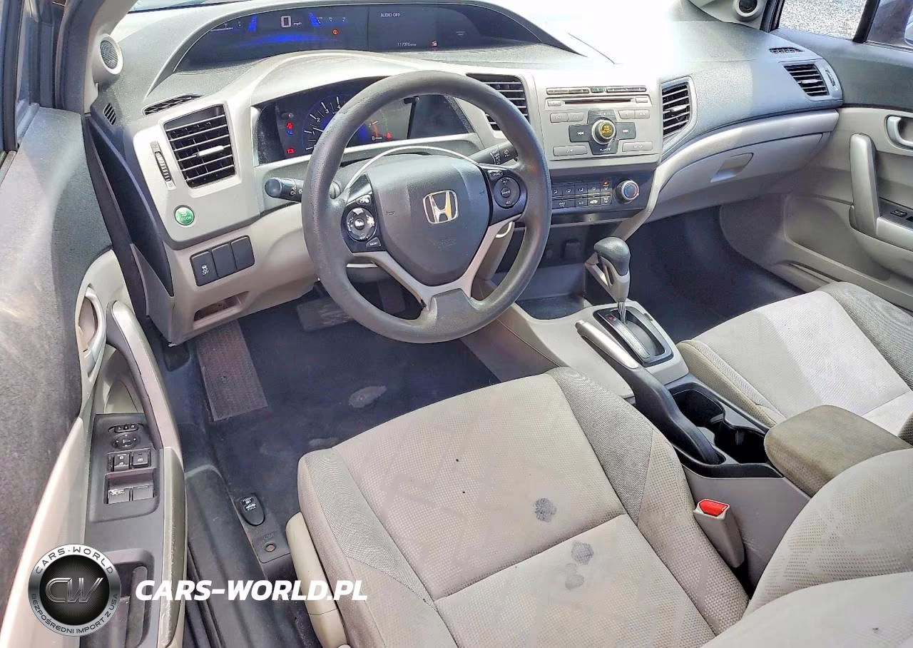 2012 Honda Civic Lx VIN:2HGFG3B55CH517473 - 8
