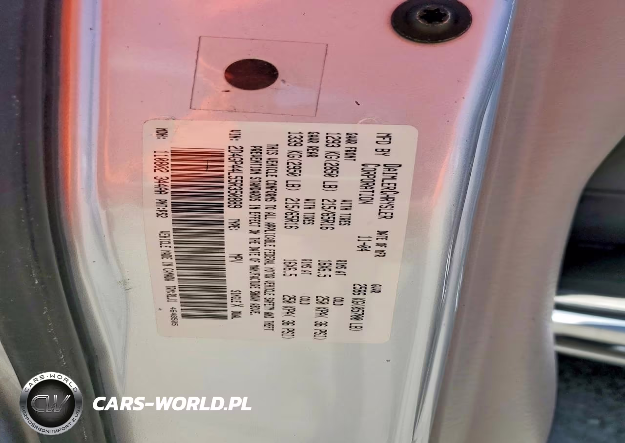 2007 Dodge Grand Caravan Sxt VIN:2D4GP44L55R350889 - 13