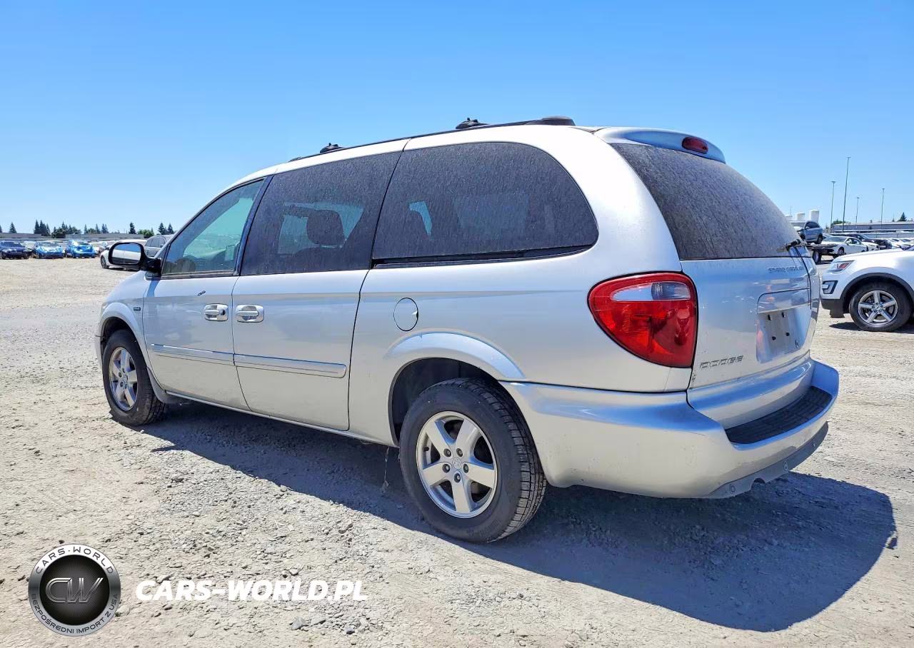 2007 Dodge Grand Caravan Sxt VIN:2D4GP44L55R350889 - 2