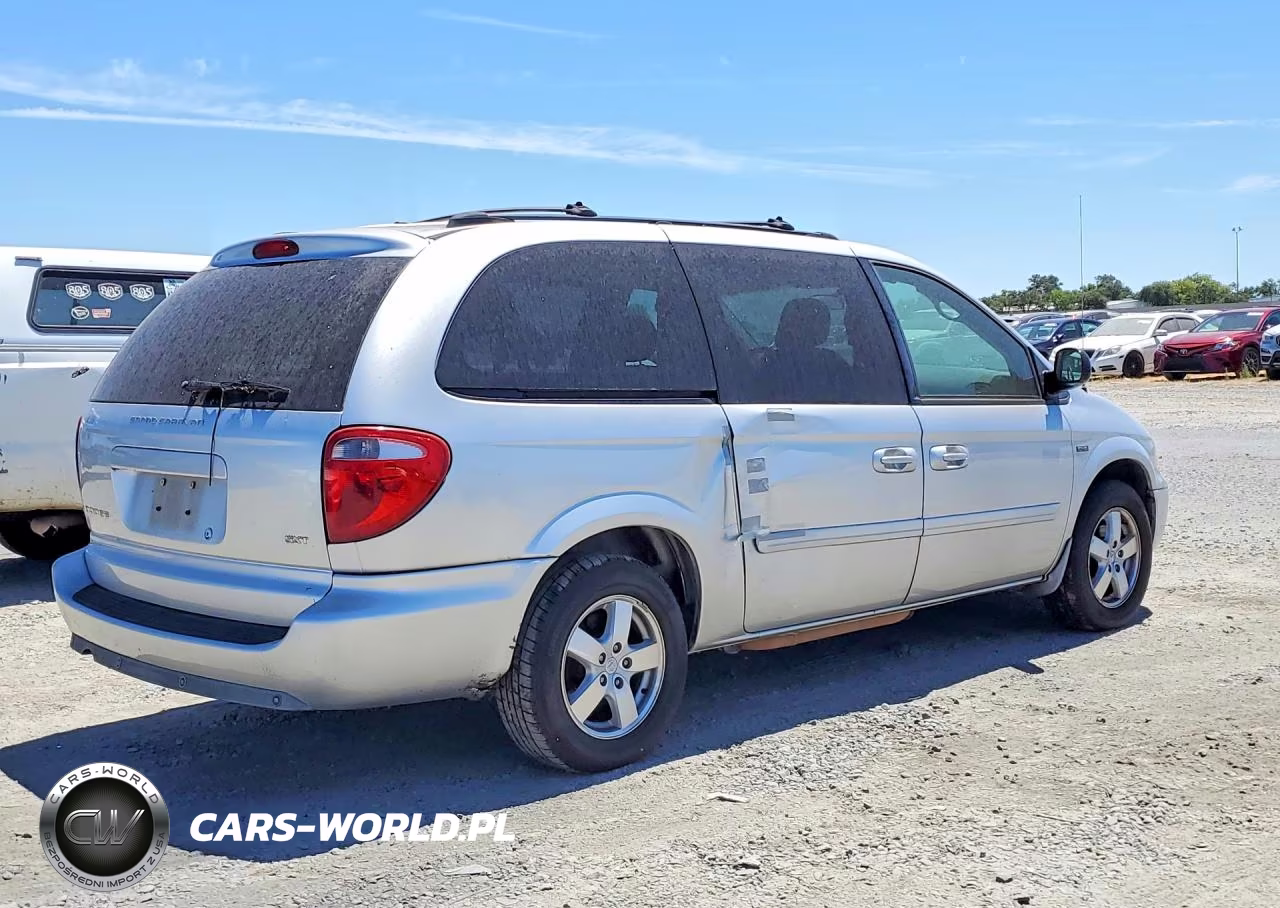 2007 Dodge Grand Caravan Sxt VIN:2D4GP44L55R350889 - 3