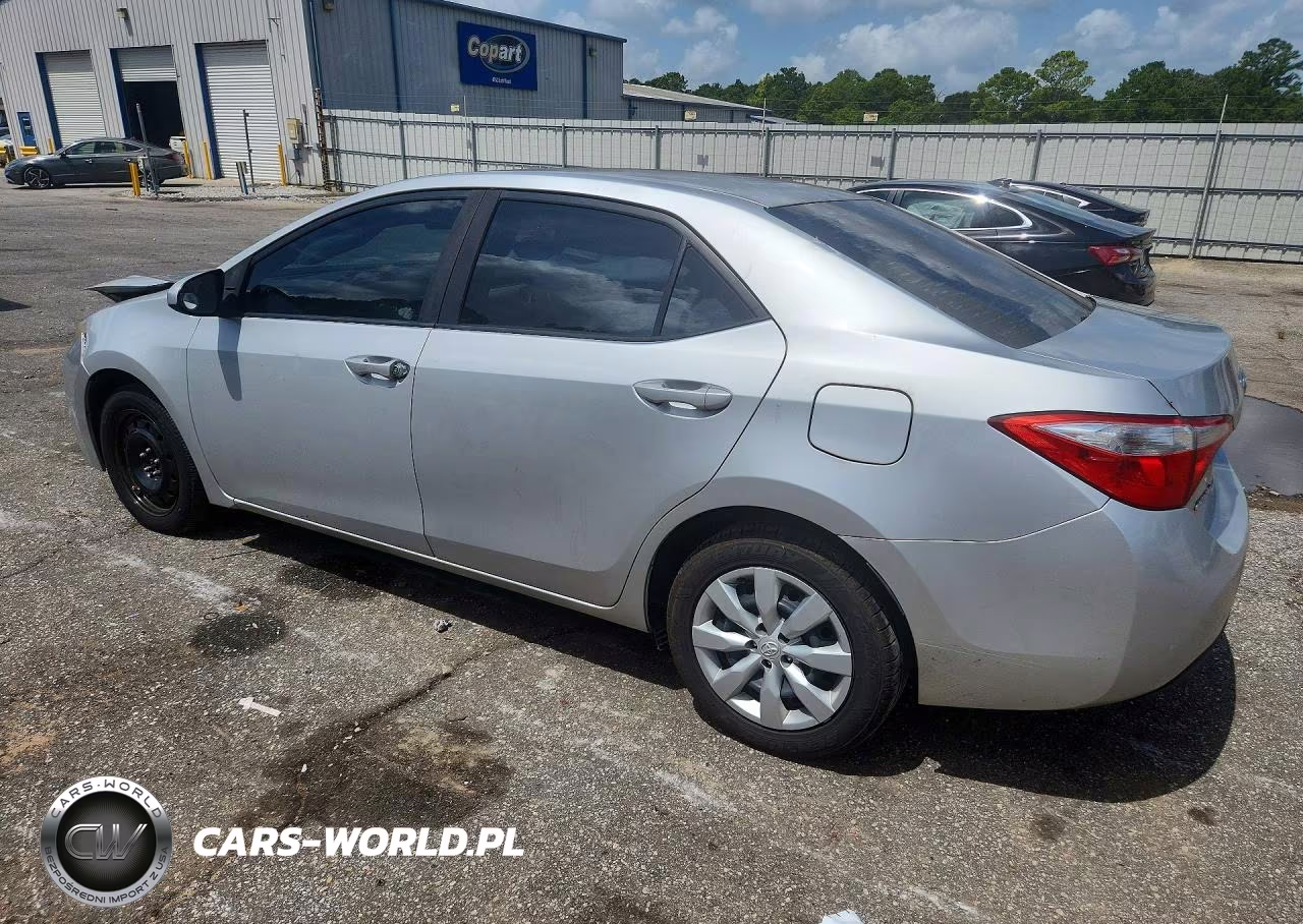 2015 Toyota Corolla Le VIN:2T1BURHE5FC408803 - 2