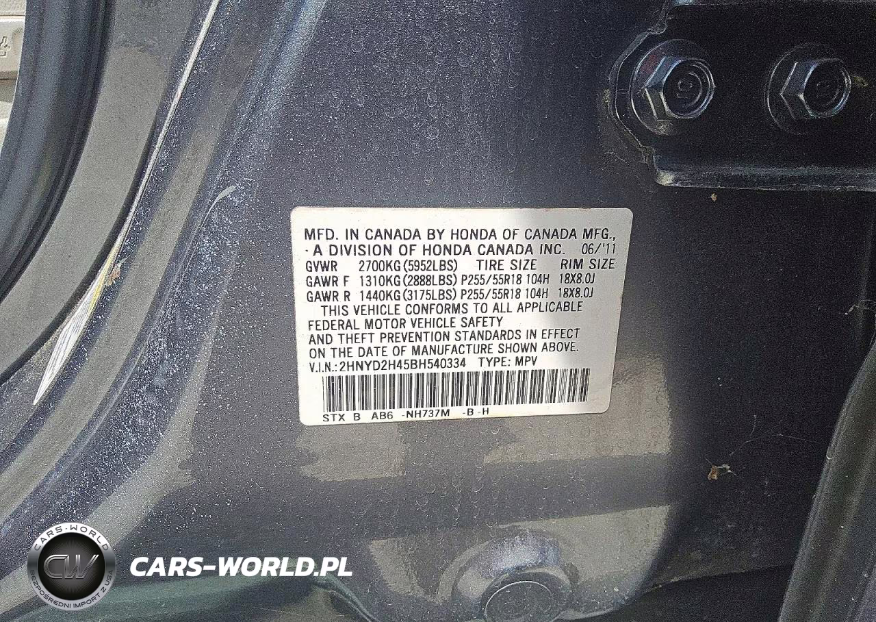 2011 Acura Mdx Technology VIN:2HNYD2H45BH540334 - 13