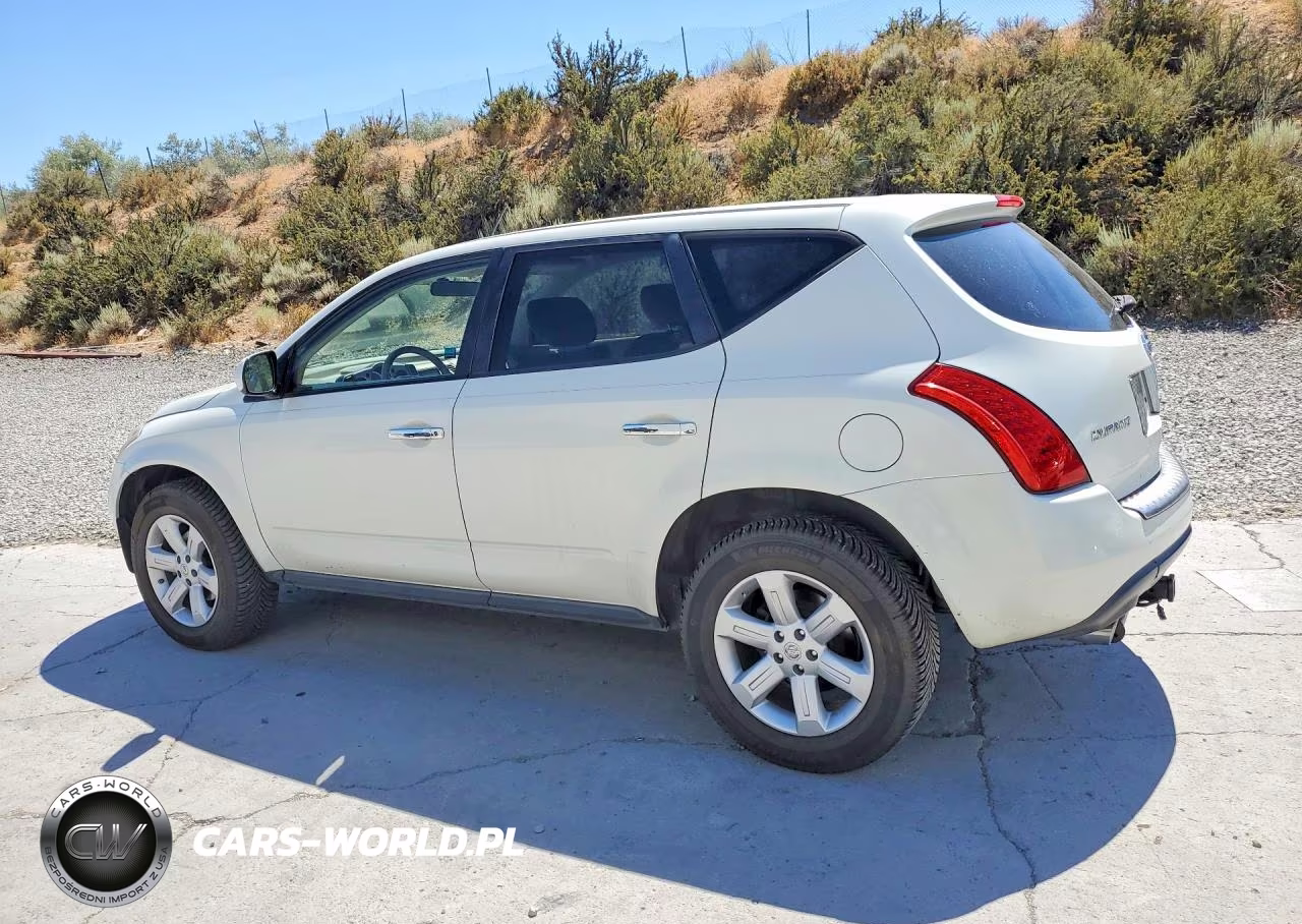 2007 Nissan Murano S VIN:JN8AZ08W87W643341 - 2