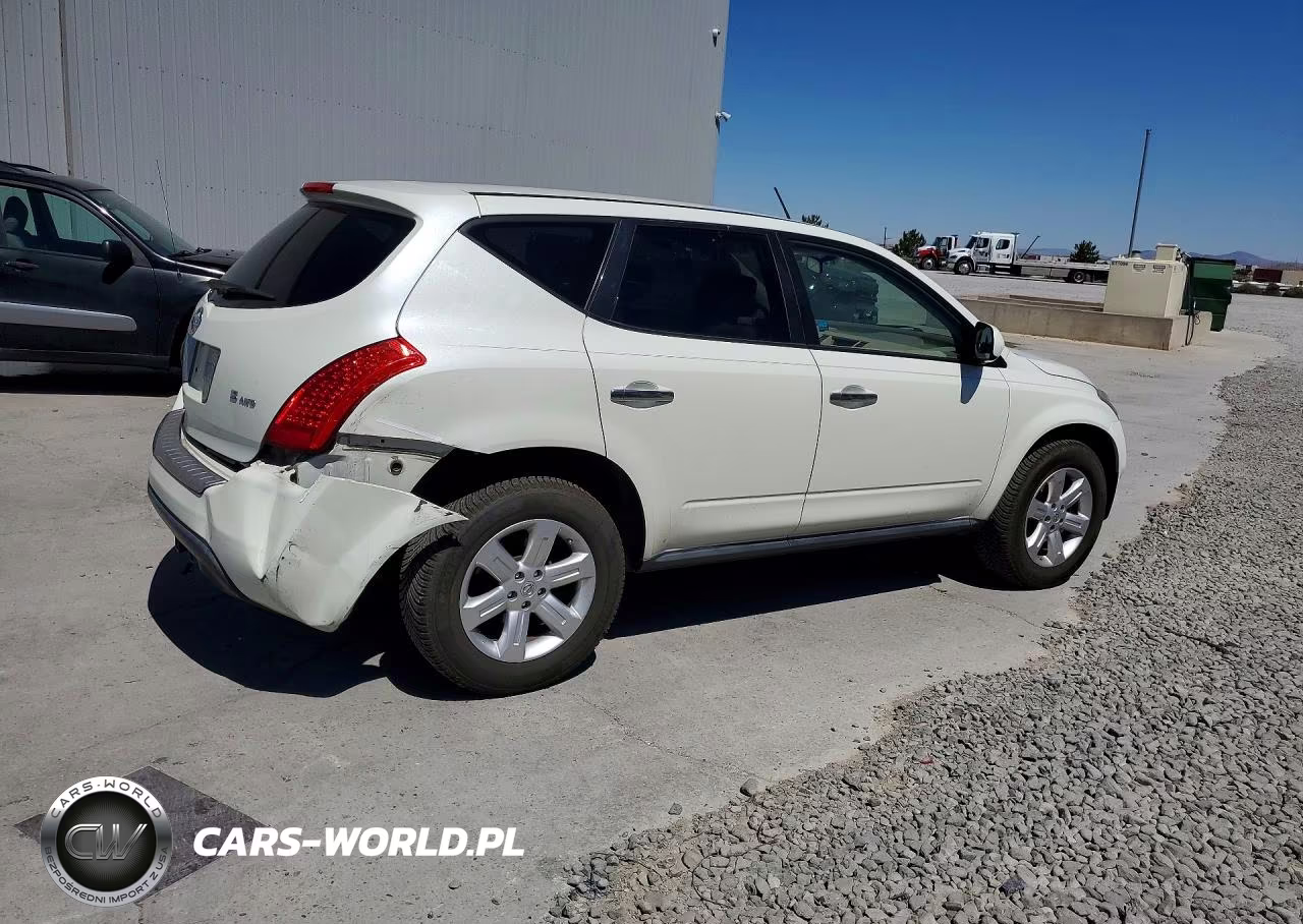 2007 Nissan Murano S VIN:JN8AZ08W87W643341 - 3