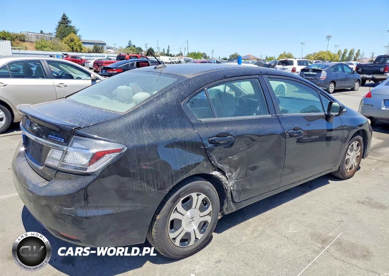 2013 Honda Civic Hybrid VIN:19XFB4F28DE201856 - 3