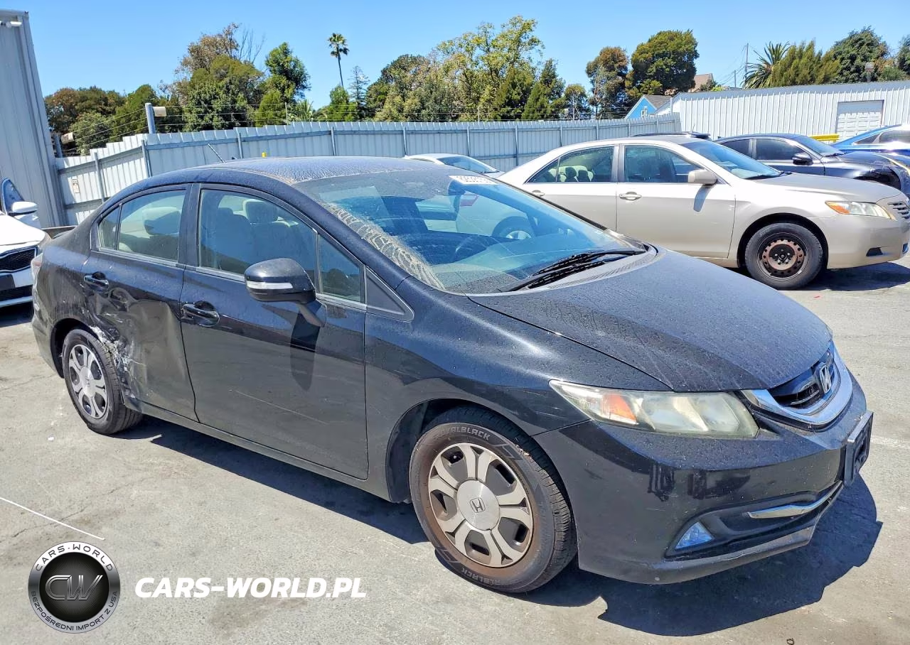 2013 Honda Civic Hybrid VIN:19XFB4F28DE201856 - 4