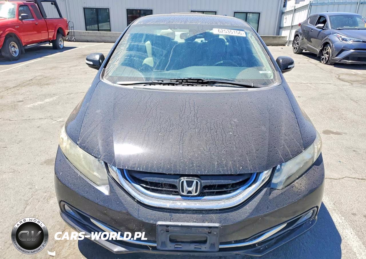 2013 Honda Civic Hybrid VIN:19XFB4F28DE201856 - 5