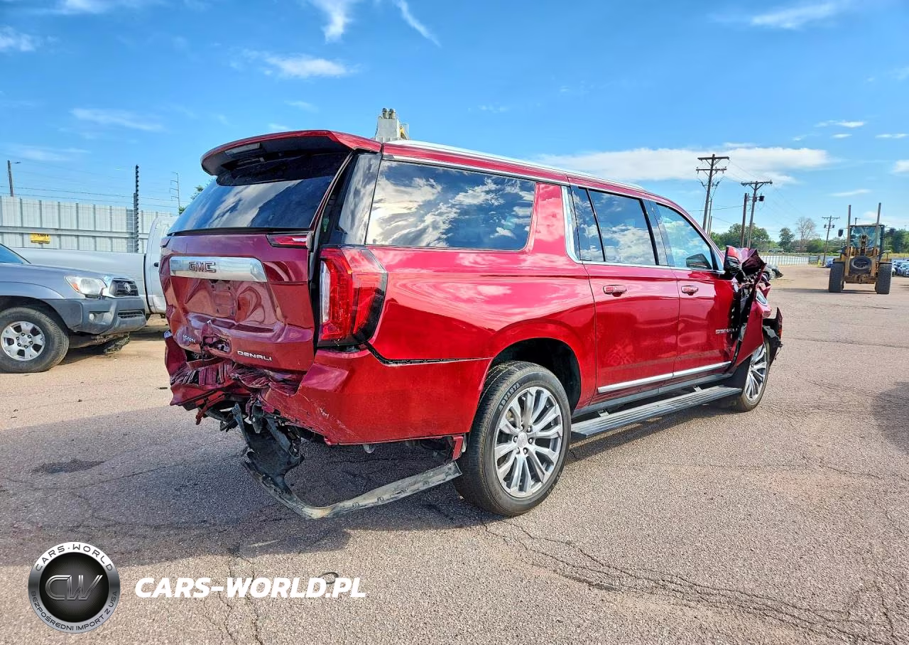 2022 GMC Yukon Xl Denali VIN:1GKS2JKL6NR138827 - 3