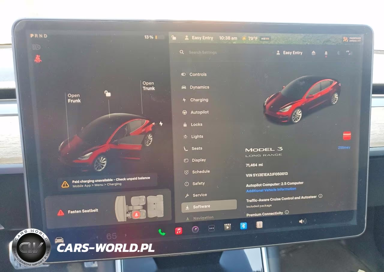 2018 Tesla Model 3 VIN:5YJ3E1EA3JF050013 - 9