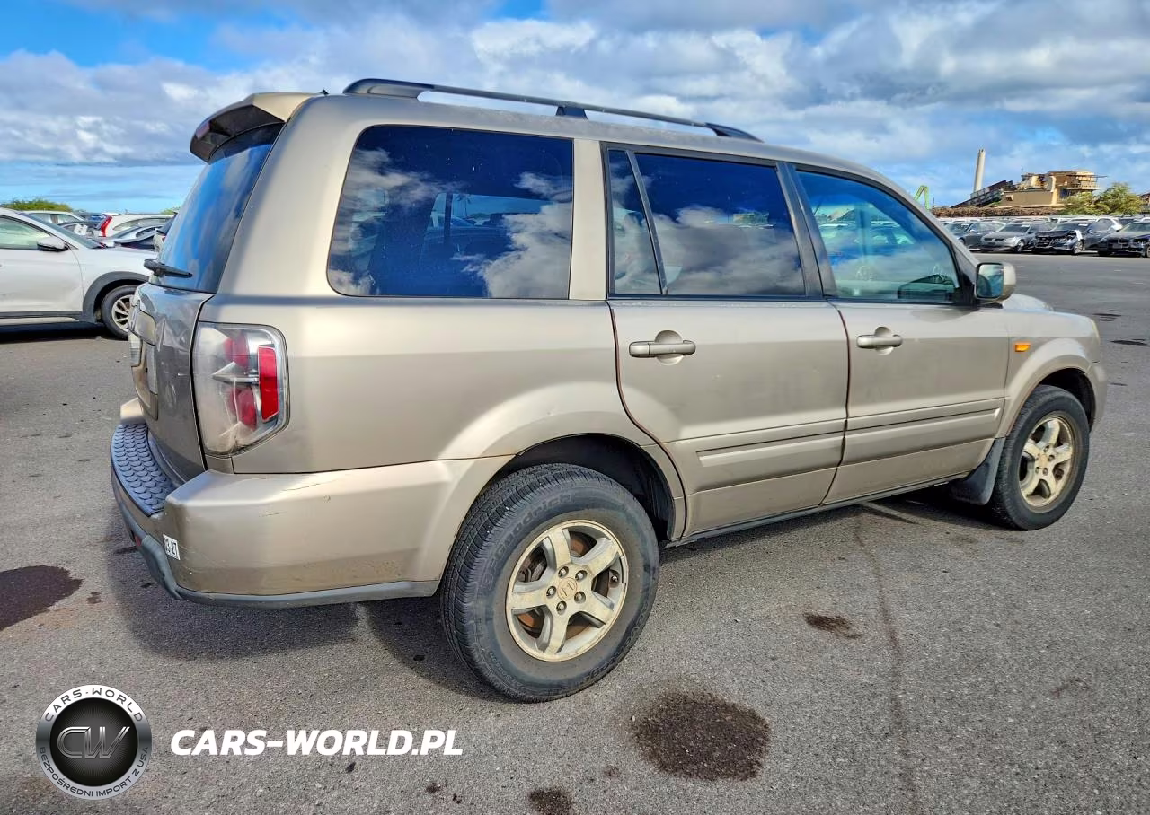 2007 Honda Pilot Ex VIN:5FNYF28437B008884 - 3
