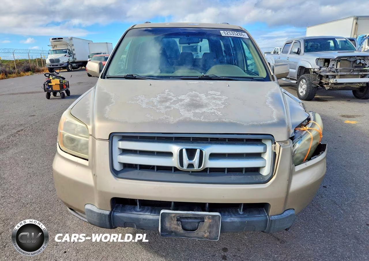 2007 Honda Pilot Ex VIN:5FNYF28437B008884 - 5