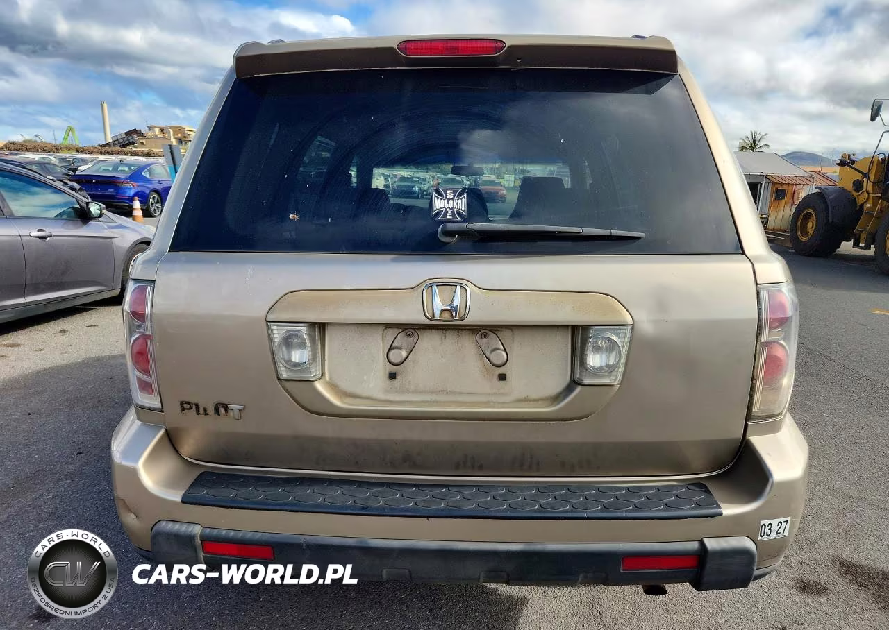 2007 Honda Pilot Ex VIN:5FNYF28437B008884 - 6