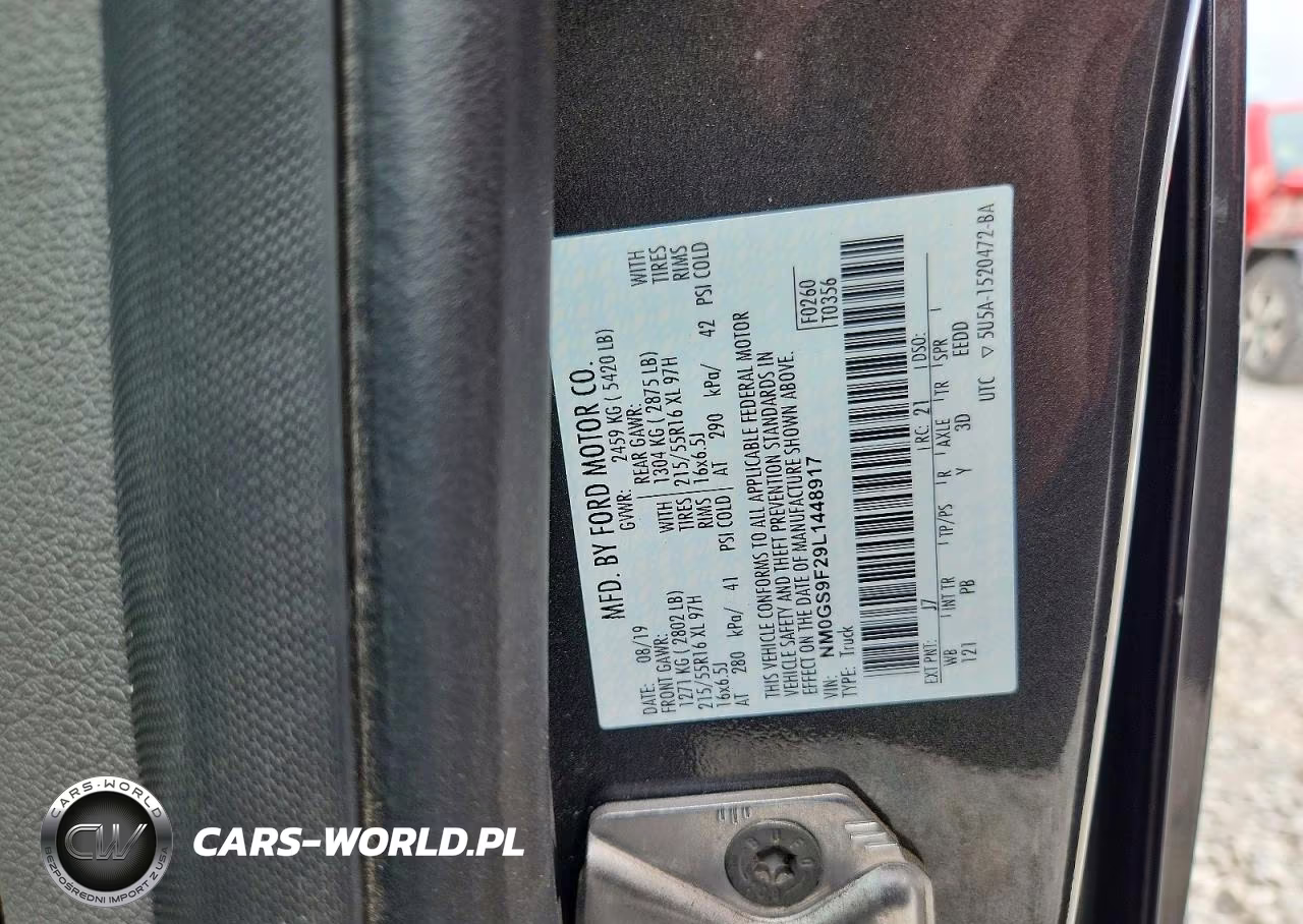2020 Ford Transit Connect Xlt VIN:NM0GS9F29L1448917 - 13