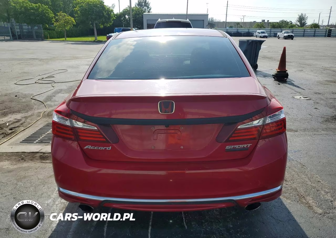 2017 Honda Accord Sport Special Edition VIN:1HGCR2F15HA038698 - 6