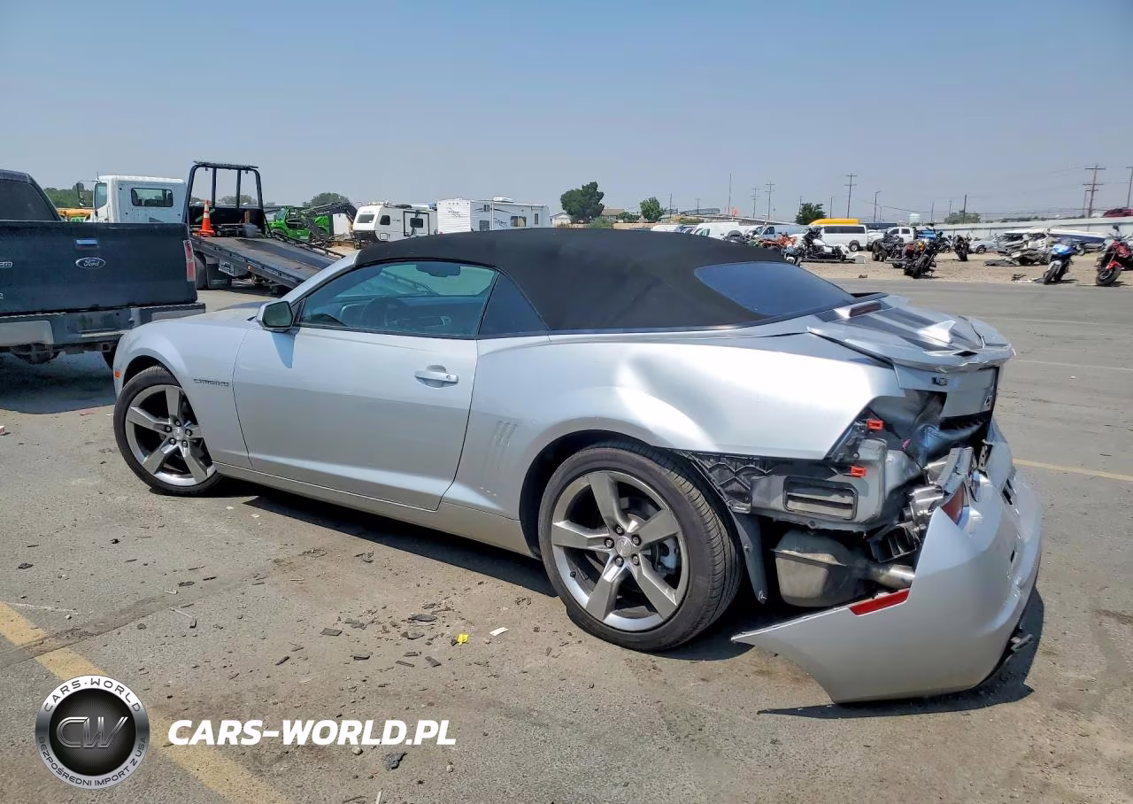 2012 Chevrolet Camaro Lt VIN:2G1FC3D31C9102756 - 2