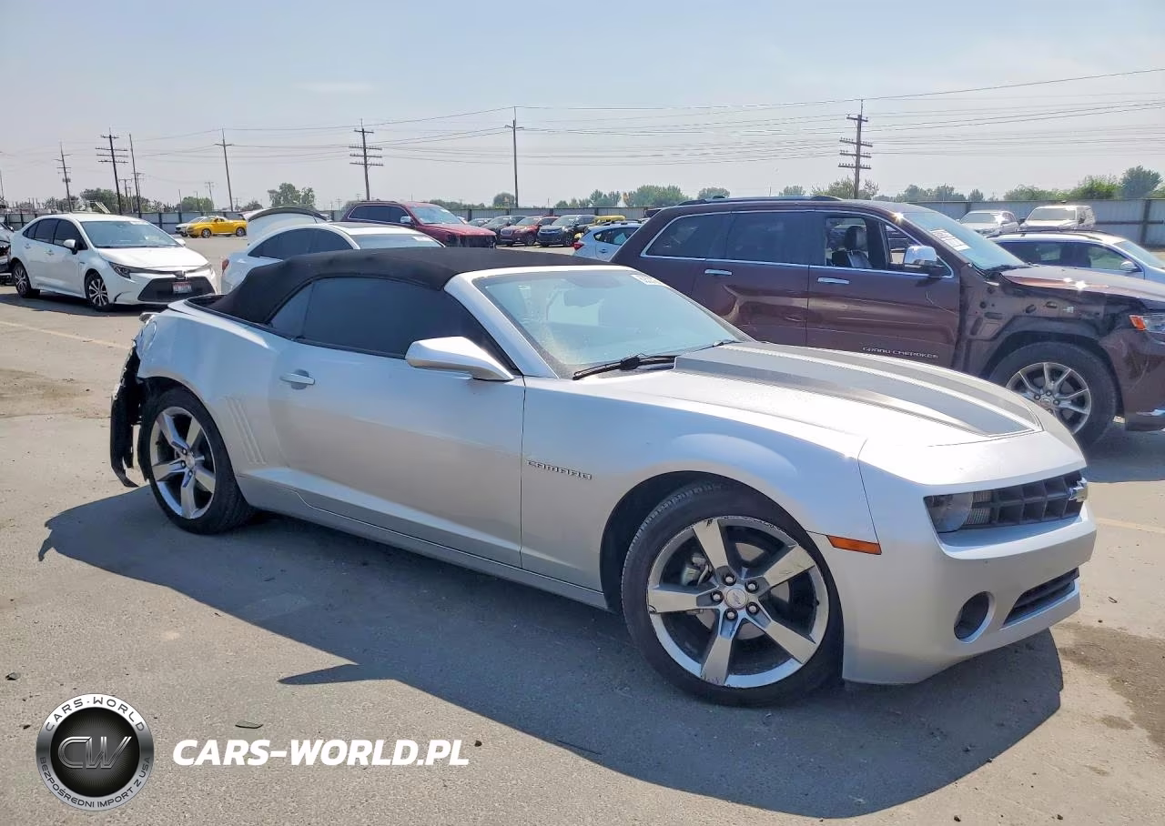 2012 Chevrolet Camaro Lt VIN:2G1FC3D31C9102756 - 4